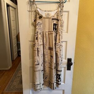 Breeze on my [Don’t Think Poshmark Allows This Word] Dress Linen | S/M